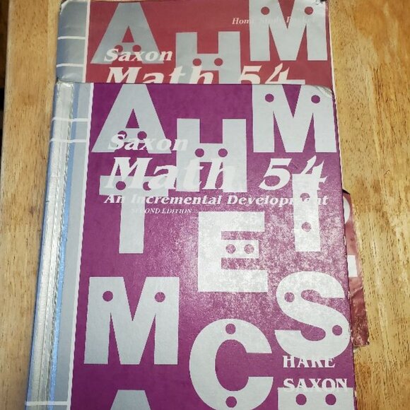 Saxon Math 5/4 set - Picture 1 of 1